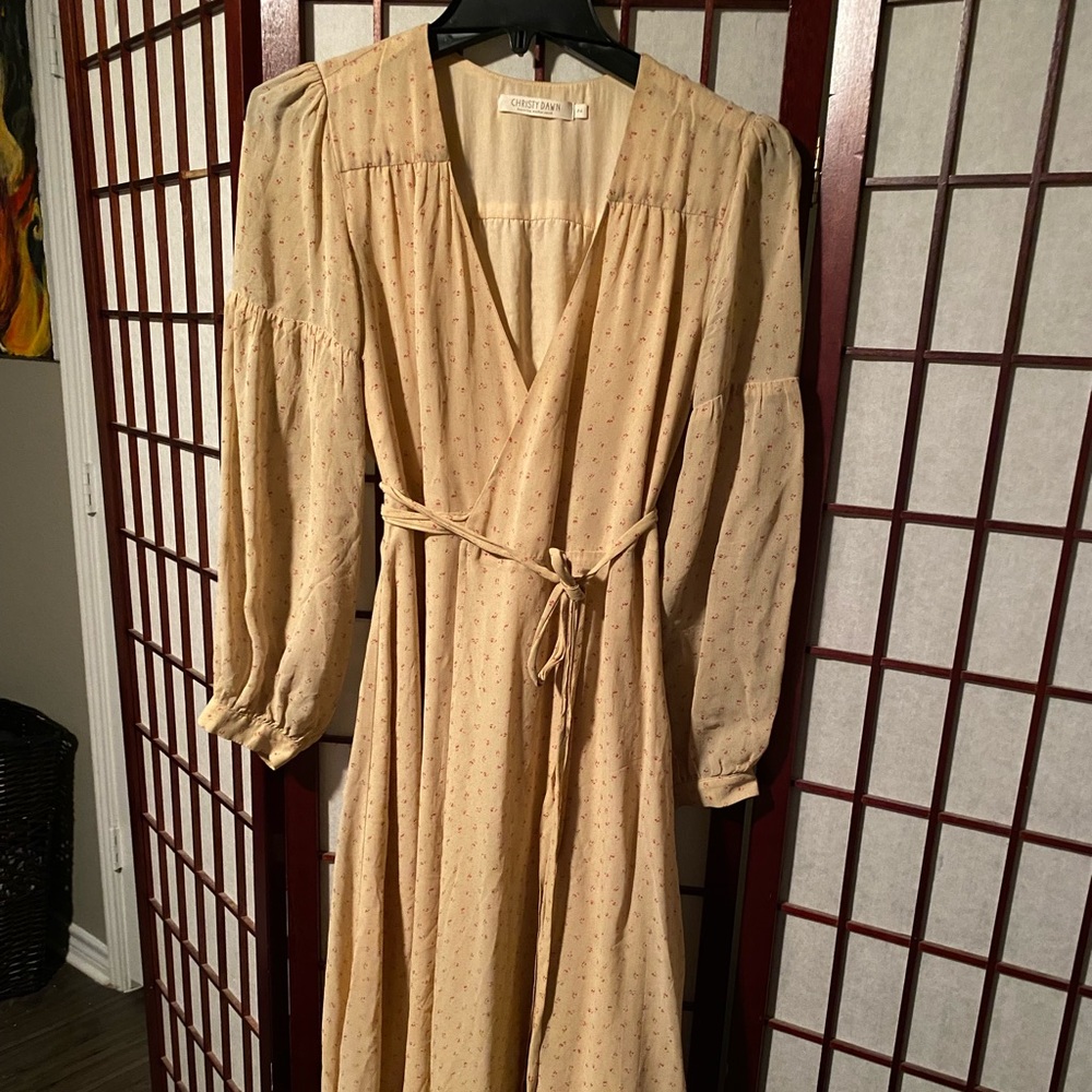 Christy Dawn Wrap Dress